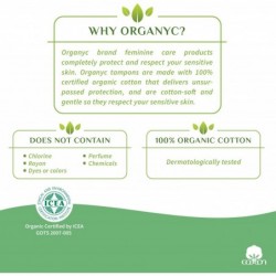 Organyc Super Applicator Tampon Compact 16 Units 【OFFER】