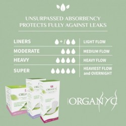 Salvaslip ultrasottili Organyc 24 unità 【ACQUISTO ONLINE】