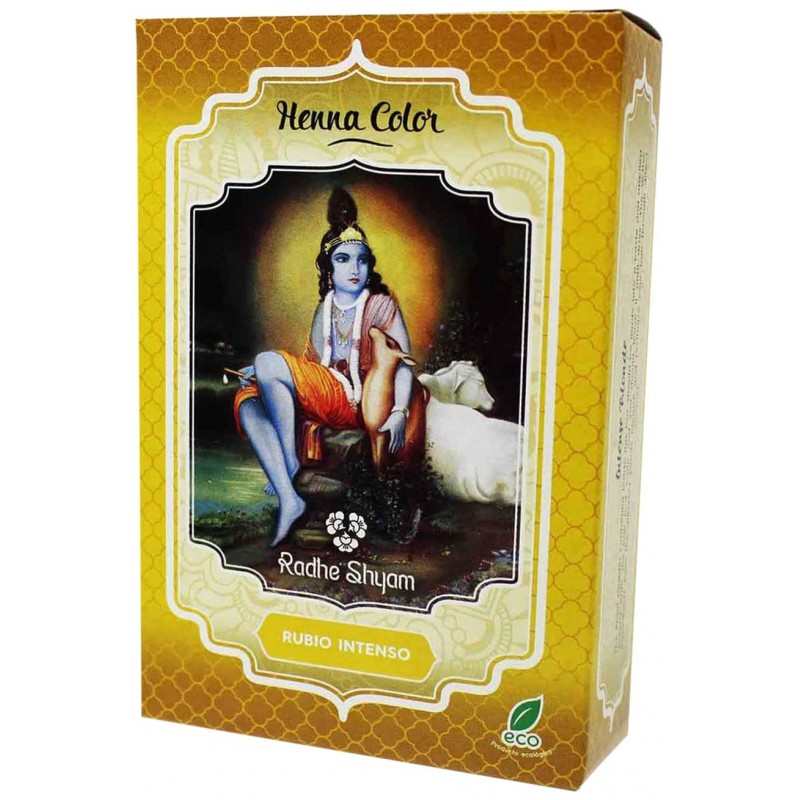Radhe Shyam Henna Rubio Intenso Polvo 100 g