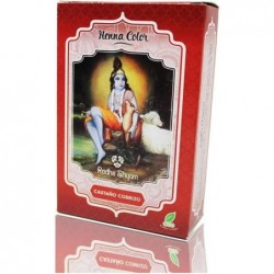 Radhe Shyam Henna Castaño Cobrizo Polvo 100 g 【OFERTA】