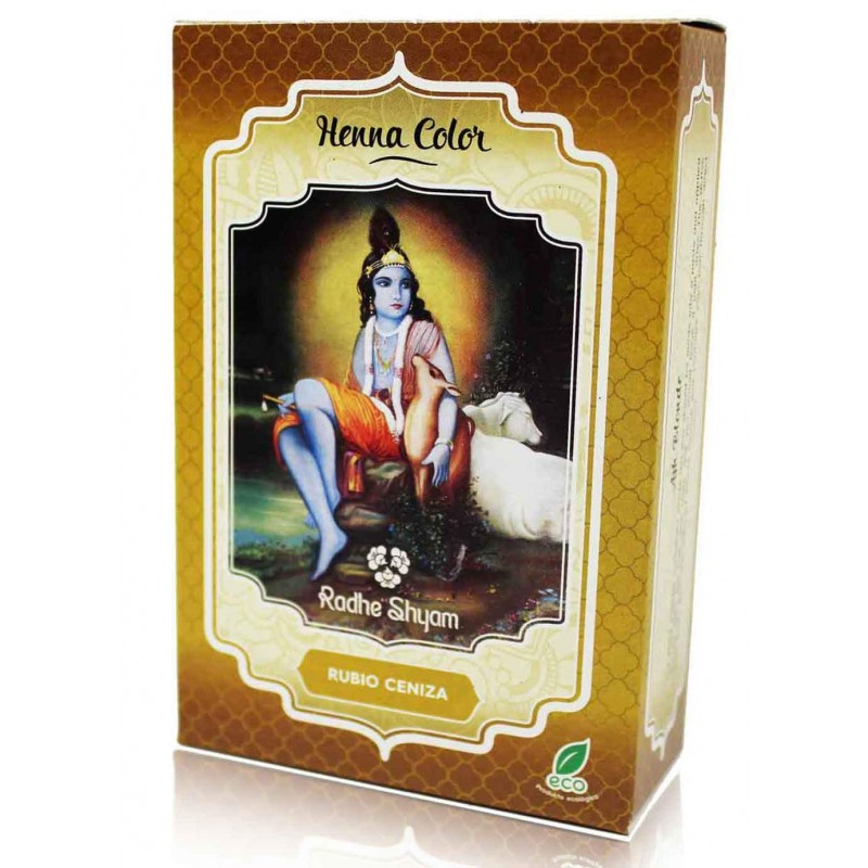 Radhe Shyam Henna Rubio Ceniza Polvo 100 g