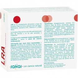 Levure de riz rouge Sakai 60 gélules 【OFFRE EN LIGNE】