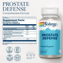Solaray Prostate Defense 90 Capsules 【ONLINE BUY】