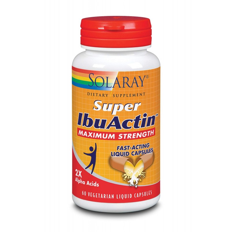 Solaray Super Ibuactine 60 gélules