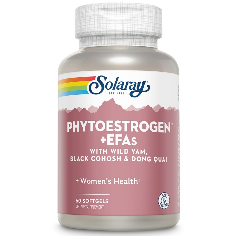 Solaray Fitoestrogeno Plus Efas 60 Perle