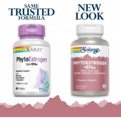 Solaray Phytoestrogen Plus EFAs 60 Perle 【ACQUISTA ONLINE】