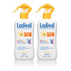 LADIVAL Niños Spray Piel Atópica SPF50+ DUPLO 2x200ml