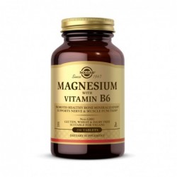 Solgar Magnesio Vitamina B6 250 Comprimidos