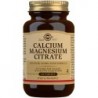 Citrate de calcium et de magnésium Solgar 100 comprimés 【EXPÉDITION 24 heures】