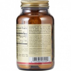 Citrate de calcium et de magnésium Solgar 100 comprimés 【EXPÉDITION 24 heures】