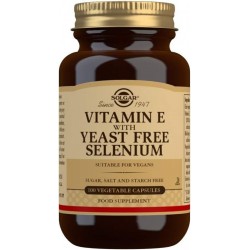Solgar Vitamine E Sélénium 100 Comprimés 【EXPÉDITION 24 HEURES】