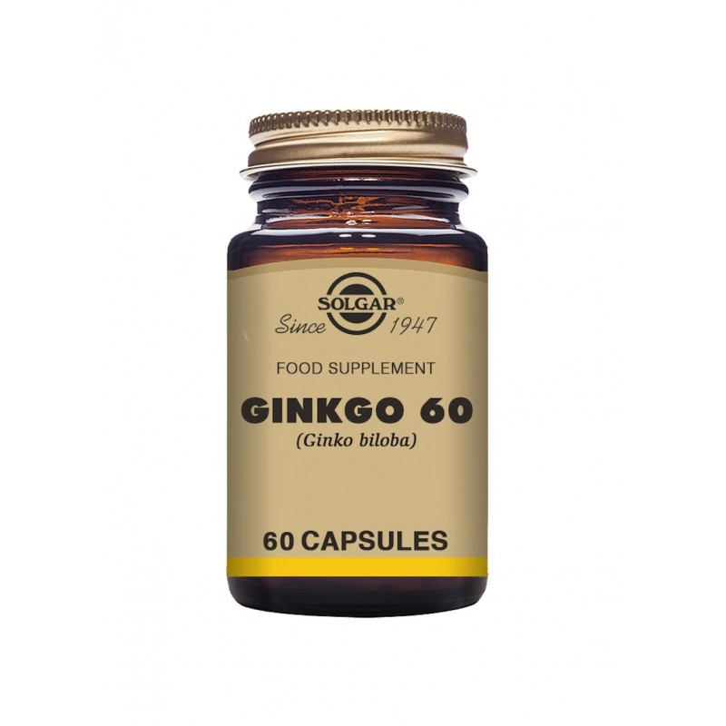 Solgar Ginkgo 60 60 Gélules
