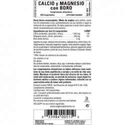 Solgar Calcium Magnésium Bore 100 Gélules 【OFFRE EN LIGNE】