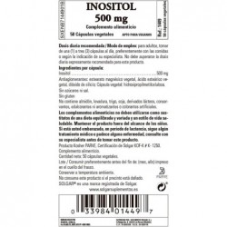 Solgar Inositol 500 mg 50 Kapseln 【ONLINE ANGEBOT】