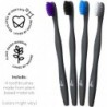 The Humble Co Cepillo Dientes Base Plantas Azul Morado 2 Unidades 【COMPRA ONLINE】