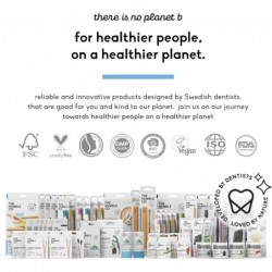 The Humble Co Cepillo Dientes Base Plantas Azul Morado 2 Unidades 【COMPRA ONLINE】