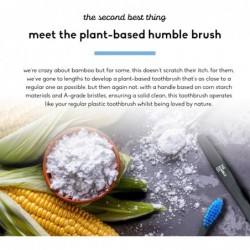 The Humble Co Cepillo Dientes Base Plantas Azul Morado 2 Unidades 【COMPRA ONLINE】