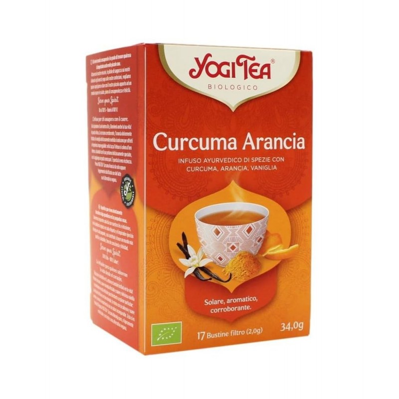 Yogi Tea Yogi Tea Cúrcuma Laranja 17 Sachês