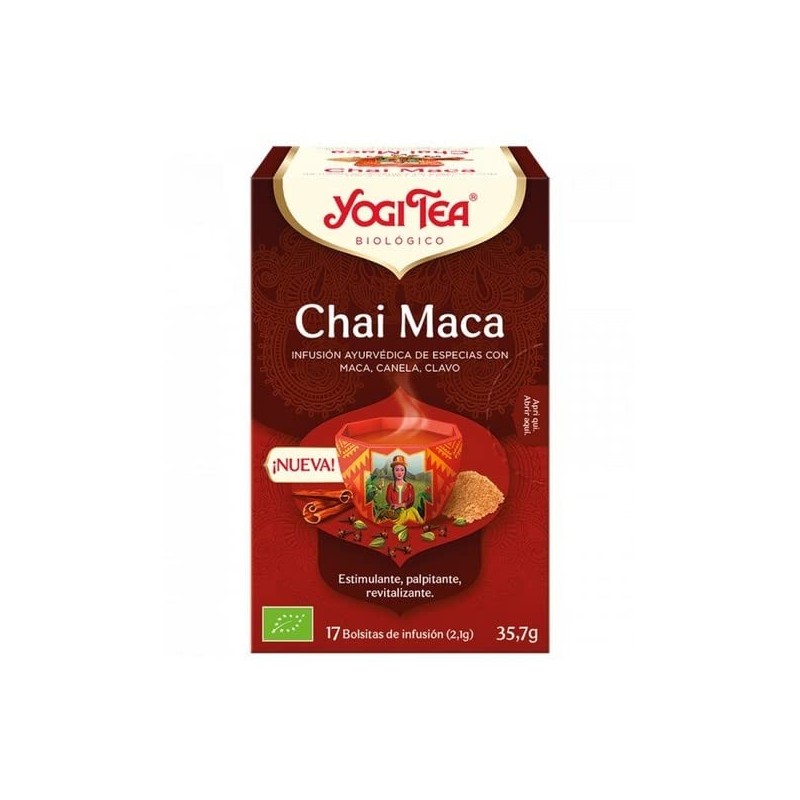 Yogi Tea Maca Chai Organic 17 Sachets