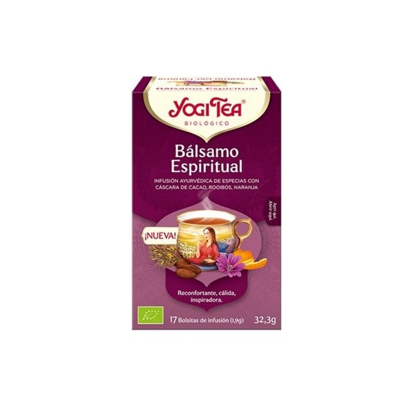 Yogi Tea Bálsamo Espiritual Yogi 17 Sobres