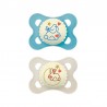 Sucette MAM Original Night en silicone 2-6 mois 2 unités