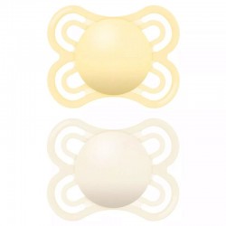 MAM Perfect Silicone Pacifier 2-6M 2 Units