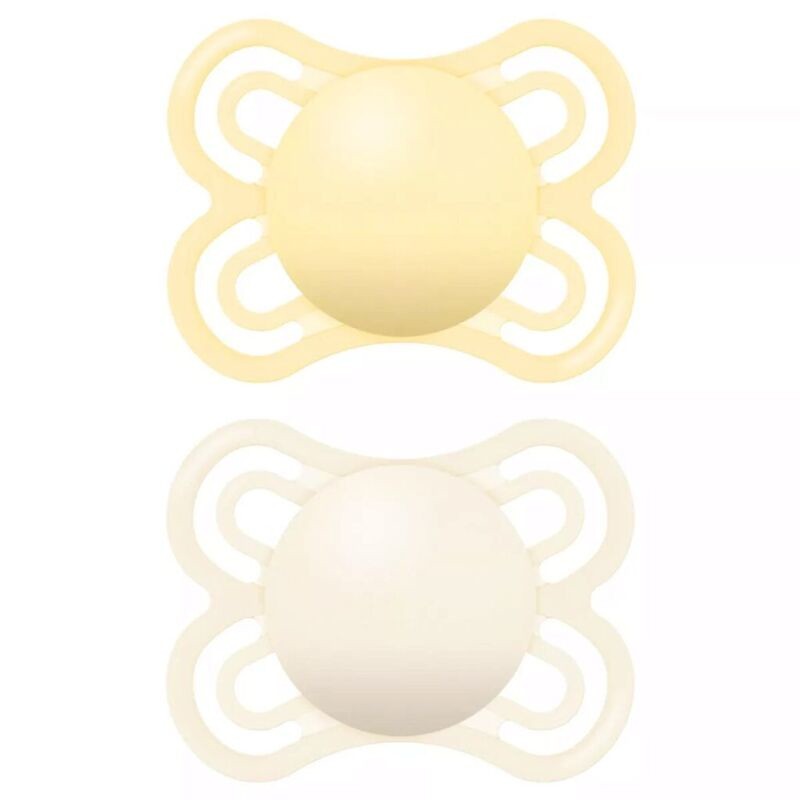 Sucette MAM Perfect Silicone 2-6M 2 unités Sucette MAM Perfect Silicone 2-6M 2 unités