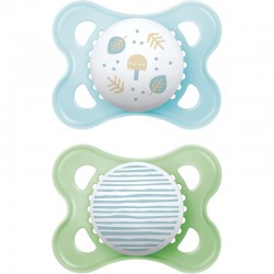 MAM Original Natural Rubber Pacifier 2-6M 2 Units