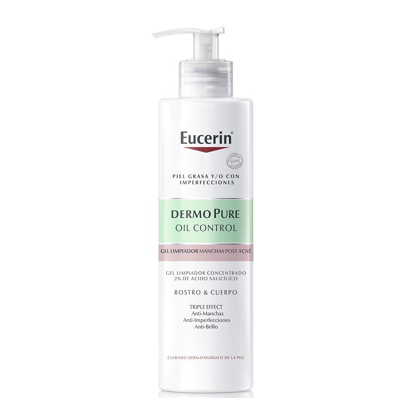 EUCERIN DermoPure Oil Control Dreifach-Effekt Reinigungsgel 400ml