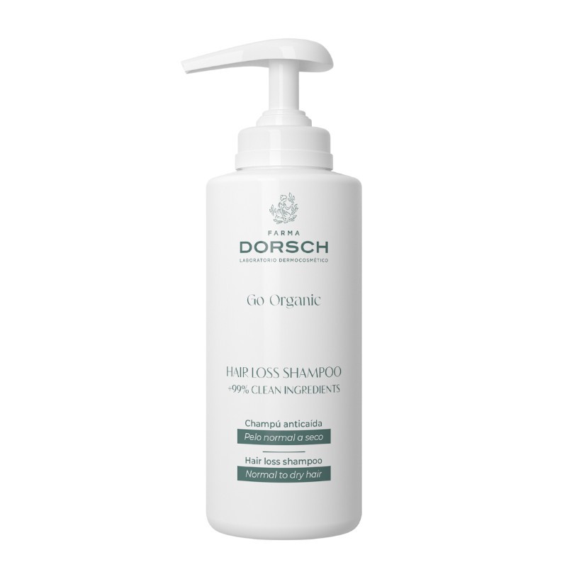 Shampoing Anti-Chute Cheveux Normaux/Secs Farma Dorsch Go Organic 500 ml