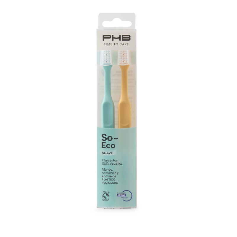 Brosse douce PHB Time To Care So Eco 2 pièces