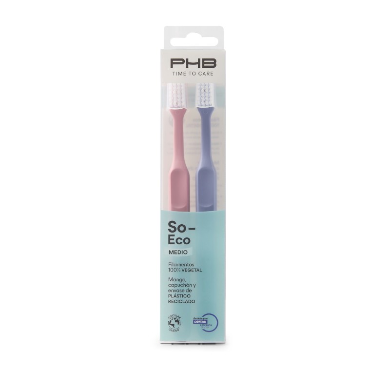 PHB Time To Care So Eco Pincel Médio 2 peças