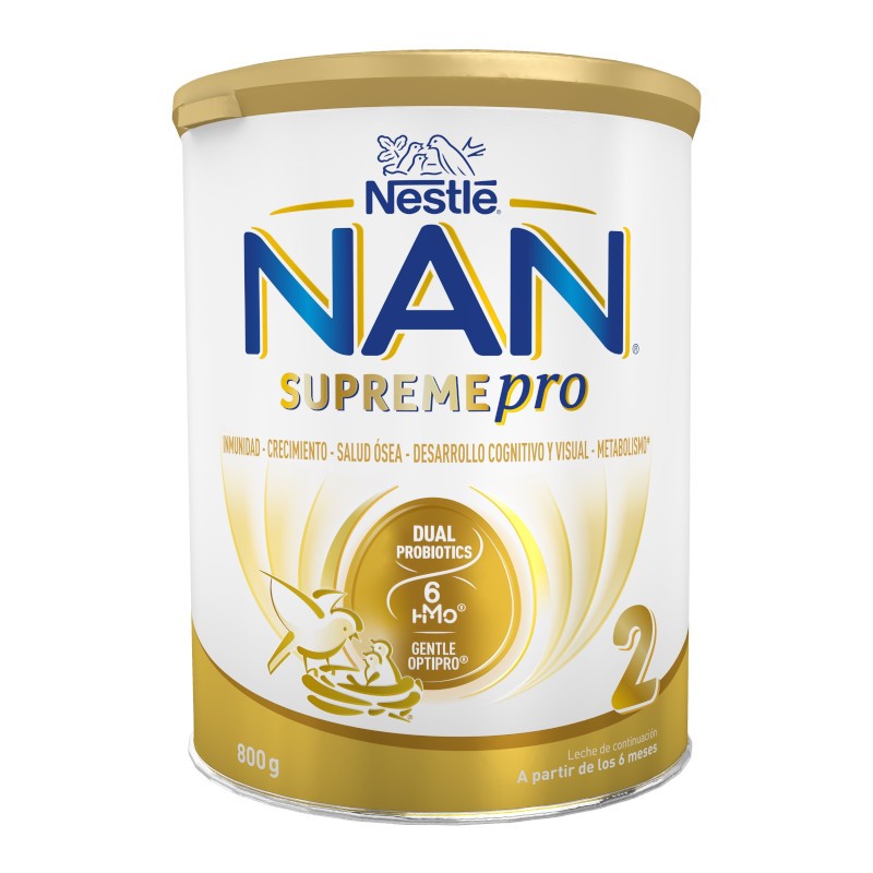 Leite em pó NAN Supreme Pro 2 Follow-up 800gr Leite em pó NAN Supreme Pro 2 Follow-up 800gr