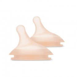Tétine en silicone SUAVINEX Zero Zero Adaptive Flow +0m 2 unités