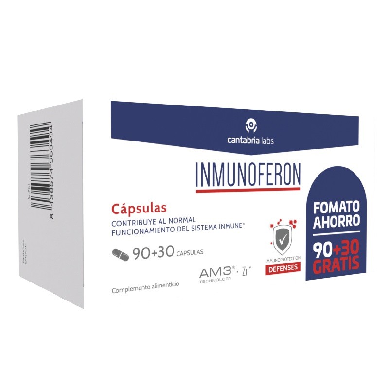 Inmunoferon Savings Format 90+30 Capsules Inmunoferon Savings Format 90+30 Capsules