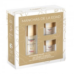 EUCERIN Hyaluron-Filler Elasticity 3D Serum + Mini Elasticity Day + Mini Elasticity Night【Confezione di Natale】