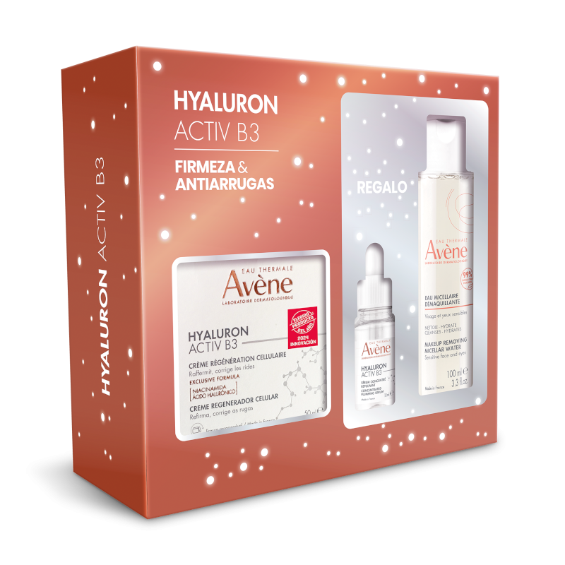Avène Pack Hyaluron Activ B3 Crema 50 ml + Siero 7 ml + Acqua Micellare 100 ml