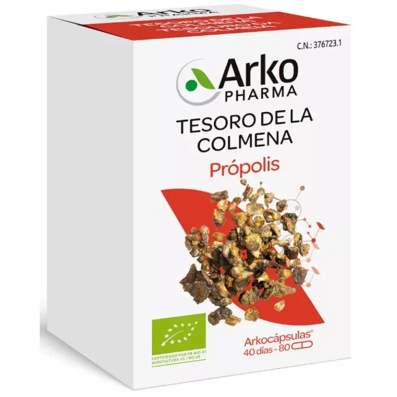 ARKOCÁPSULAS Propoli Bio 80 capsule ARKOCÁPSULAS Propoli Bio 80 capsule
