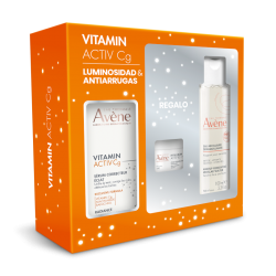 Avène Pack Vitamin Activ Cg Serum 30 ml + Hyaluron Activ B3 Cream 7 ml + Micellar Water 100 ml [OFFER PACK]