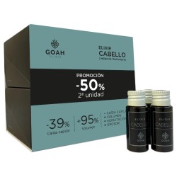 GOAH CLINIC Duplo Elixir Cabello 2ª Unidad al 50% 2x30 Viales