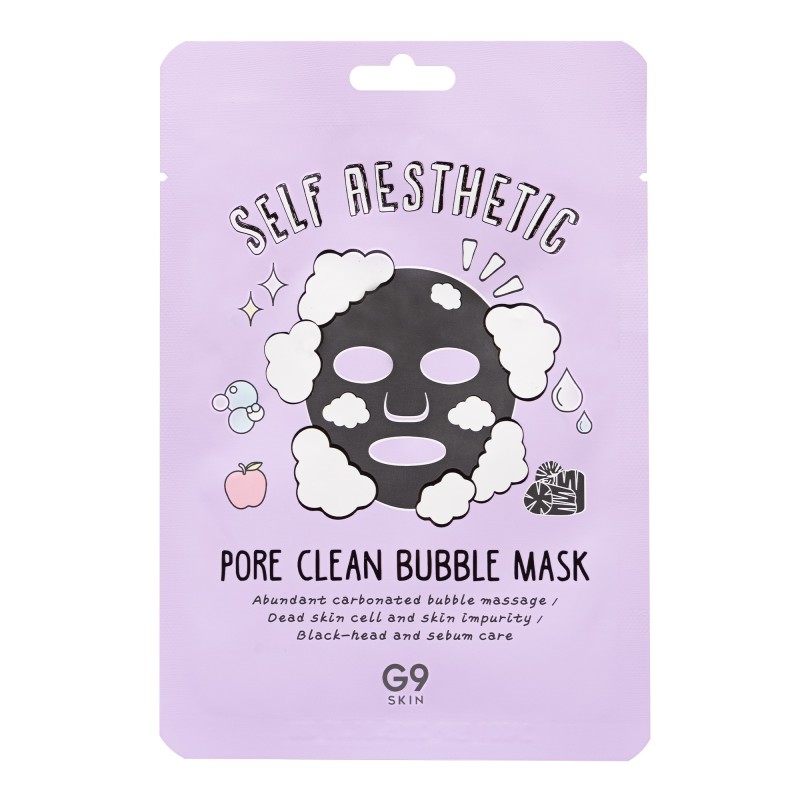 G9 Skin Self Aesthetic Pore Clean Bubble Mask 23ml G9 Skin Self Aesthetic Pore Clean Bubble Mask 23ml