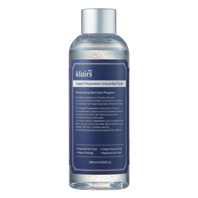 Klairs Supple Preparation Unscented Toner 180ml Klairs Supple Preparation Unscented Toner 180ml