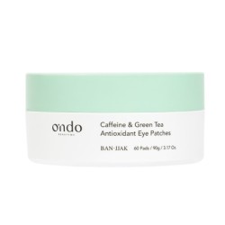 Patchs pour les yeux antioxydants à la caféine et au thé vert Ondo Beauty 36.5 60 unités