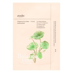 Ondo Beauty 36.5 Masque apaisant aux probiotiques et à l'eau de cica To-Dak 25 g