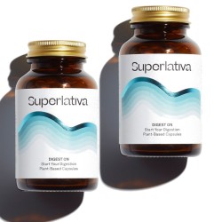 Superlativa Digest ON Inizia la tua digestione 60 capsule 【Pacchetto risparmio】