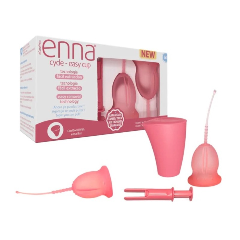 Coupe menstruelle ENNA Cycle taille M avec applicateur Coupe menstruelle ENNA Cycle taille M avec applicateur