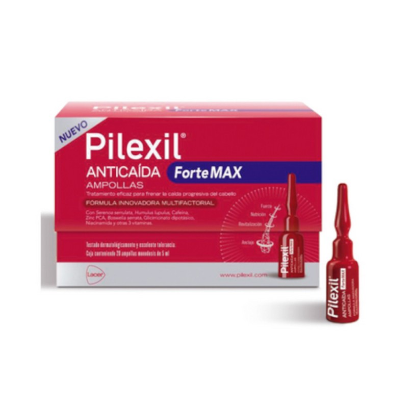 Pilexil Ampoules Anti-Chute Forte Max 20x5 ml Pilexil Ampoules Anti-Chute Forte Max 20x5 ml