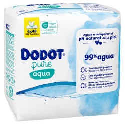 Dodot Aqua Plastic Free 6x48 (288 unidades)