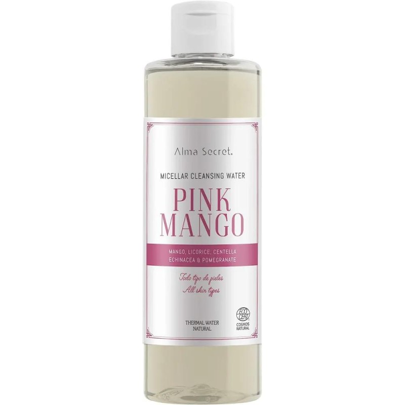 Alma Secret Micellar Water Pink Mango, Licorice, Centella and Pomegranate 250 ml Alma Secret Micellar Water Pink Mango, Licorice, Centella and Pomegranate 250 ml