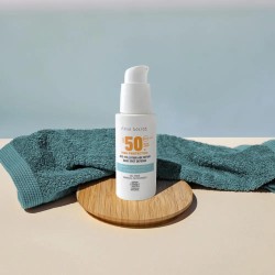 Alma Secret Soin Solaire Visage Naturel SPF 50 aux Céramides 50 ml